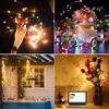 10m 100LEDs LED Weihnachten Kupferdraht Lichterkette, USB Produktbild-Vorschau 3