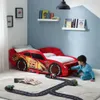 Disney Cars Lightning McQueen-förmiges Kinderbett mit Produktbild-Vorschau 4
