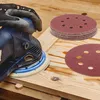 105 Stück Schleifpapier 125mm Klett, Schleifscheiben 8 Loch Produktbild-Vorschau 6