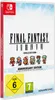 The image shows the front cover of a Nintendo Switch game case for Final Fantasy I-VI Collection - Anniversary Edition. Produktbild-Vorschau