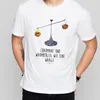 Mr. & Mrs. Panda S T-Shirt Sternzeichen Waage - Weiß - Produktbild-Vorschau 4