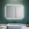 SONNI Miroir de salle de bain avec éclairage LED & Voir les images du produit 1