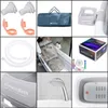 A collage of images showcasing different components and features of a portable bathtub, including accessories, a bath pillow, and a light. Anteprima dell’immagine prodotto