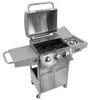 Grill gazowy ogrodowy 11,6kW BERGMANN NL002 4 palniki stal Podgląd zdjęcia produktu 9