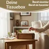 LS-LebenStil Tissue-Box Holz 31cm Braun Ziegelform Produktbild-Vorschau 9
