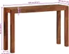 vidaXL Stolik 120x30x76 cm z litego drewna akacjowego Podgląd zdjęcia produktu 7
