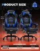 GTPLAYER Gaming Stuhl mit Fußstütze, Ergonomischer Produktbild-Vorschau 6