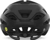 The back view of a black bicycle helmet. Produktbild-Vorschau