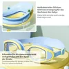 2 Stück Kinder Schwimmbrille Badekappe Set, Elastisch Produktbild-Vorschau 5