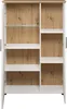 trendteam Wohnen Vitrine Shade Andersen Pine weiß 95 x 140 Produktbild-Vorschau 3