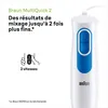 Braun MultiQuick Stabmixer Weiß/Blau – 600W, PowerBell, Produktbild-Vorschau 21