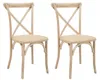 SIT Möbel Stuhl mit Rattan-Sitzfläche | 2er-Set | Produktbild-Vorschau 2