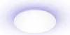 A white ceiling light with a purple glow around it. Produktbild-Vorschau