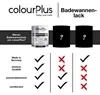 colourPlus Badewannenlack 750 ml, Cremeweiß glänzend – Produktbild-Vorschau 5