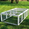 zooprinz Auslaufgehege Rabbit Run | Weiß | 100x48x181cm Produktbild-Vorschau 1