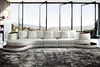 Leder Sofa Ecksofa Wohnlandschaft Rund Couch Sitz Polster Produktbild-Vorschau 6