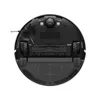 The underside of a robotic vacuum cleaner is shown against a white background. Voir les images du produit
