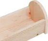 vidaXL Heuraufe für Kaninchen 28x10x10 cm Massivholz Tanne Produktbild-Vorschau 5