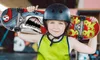 skateboard Shark 71 x 20 drevo/PVC červená/modrá Náhľad obrázku produktu 5