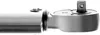 A close-up, side view of a ratchet wrench head with a socket attached. Náhľad obrázku produktu