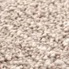 vidaXL Protišmykový koberec shaggy cream 120 x 120 cm PP Náhľad obrázku produktu 5