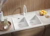 PRIMAGRAN Spülbecken Alles Weiß 76x47cm, Granitspüle 2 Produktbild-Vorschau 2