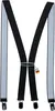 Hosenträger Uni 2,5 cm X-Form mit 4 robusten Clips Damen Produktbild-Vorschau 1