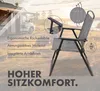 BRUBAKER krzesło ogrodowe Bergamo - krzesło kempingowe Podgląd zdjęcia produktu 4