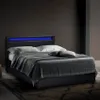Letto matrimoniale con rete a doghe Led testata cassetti in Anteprima dell’immagine prodotto 2