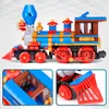 Řízený vlak s vagóny Mould King - 1502 prvků, trať, RC Náhled obrázku produktu 8
