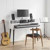 vidaXL Studiotisch Weiß 130 x 42,5 x 36 cm Holzwerkstoff Produktbild-Vorschau 2
