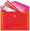 HERMA 20054 Brieftasche DIN A5 PP Rot Druckknopf 25x18 cm Produktbild-Vorschau 5