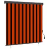 vidaXL Store extérieur 160x250 cm Orange et brun Voir les images du produit 8