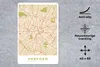 MuchoWow® Mauspad Mousepad Herford - Karte - Stadtplan - Produktbild-Vorschau 2