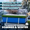 Poolabdeckung Winter rechteckig 800x400 cm | 200g/m² Produktbild-Vorschau 4