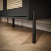 TV-Schrank VIENNA 3D mit Wiener Flechtwerk schwarz Produktbild-Vorschau 10