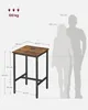 VASAGLE, table haute, table de bar, structure en acier, 60 Voir les images du produit 6