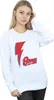 David Bowie - Sweatshirt für Damen BI14821 (L) (Weiß) Produktbild-Vorschau 2