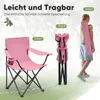 SUNULA 1er Set Campingstuhl Faltbar bis 100 kg, Faltstuhl Produktbild-Vorschau 2