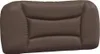 vidaXL Bett mit Matratze "Hvar" Braun 90x200 cm Kunstleder Produktbild-Vorschau 4