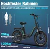 HITWAY Elektrofahrrad E-Bike 20" Fat Tire E-Fahrrad Produktbild-Vorschau 6