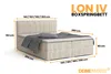 BOXBETT LON IV 200/200 in Cord Creme H4 Produktbild-Vorschau 7