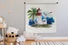 MuchoWow® Wandteppich Wandbehang Leuchtturm - Vogel - Produktbild-Vorschau 3
