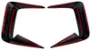 Nahaufnahme der Oberflächenstruktur des Carparts-Online GmbH Für Ford Tourneo Transit Custom 2023- Frontsplitter Flaps Frontspoiler Glanz Náhled obrázku produktu