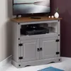 TV Rack RAMON 85 cm Regal TV Schrank Kiefer massiv im Produktbild-Vorschau 9