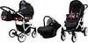 BabyLux® Largo | 3in1 Kinderwagen Set | Black Moro | Produktbild-Vorschau 1