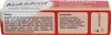 The image shows the side panel of a Kukident Haftcreme Haftschutz product box, displaying important information and ingredients. Produktbild-Vorschau