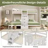Letto a castello Flieks 90x200cm per 3 bambini, letto a Anteprima dell’immagine prodotto 5