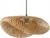 Boho stropní svítidlo z bambusu, Ø 50 cm, E27, závěsná Náhled obrázku produktu 1