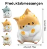 6 Stück Katzen Squishy Stressball, Quetschspielzeug, Katze Produktbild-Vorschau 7